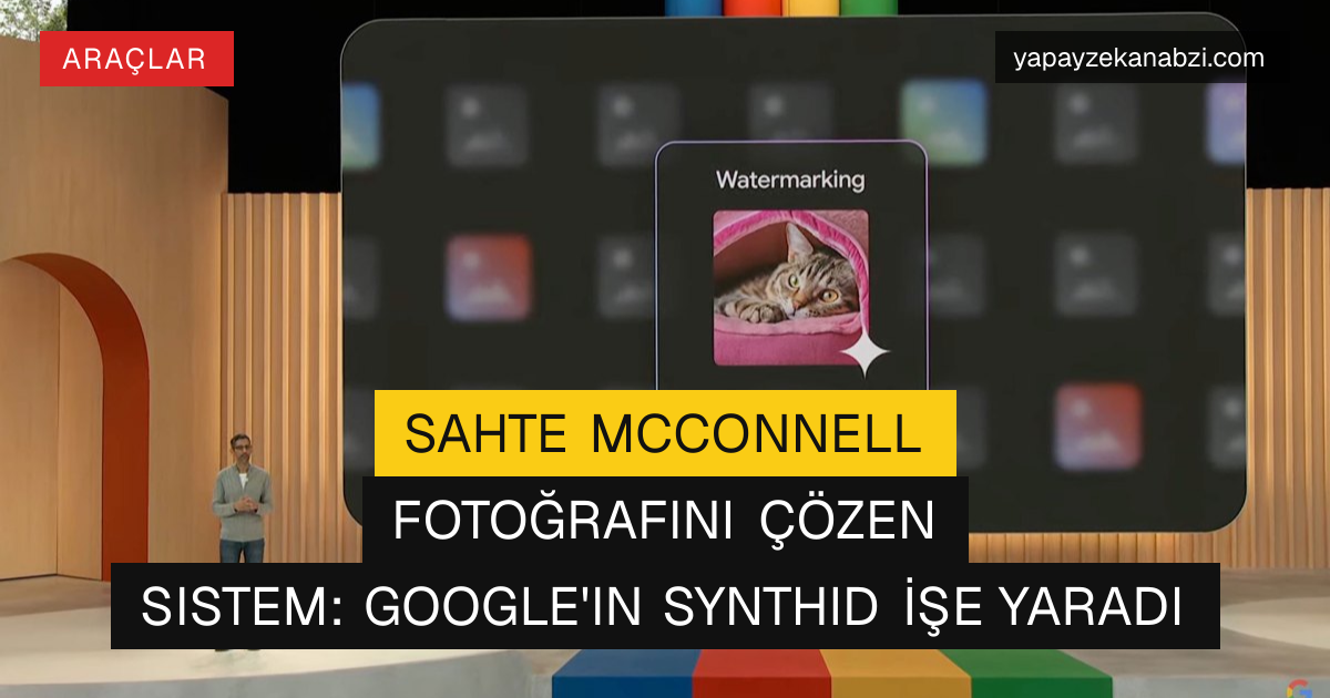 Sahte McConnell Fotoğrafını Çözen Sistem: Google'ın SynthID İşe Yaradı